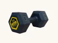 JD Fitness Hex Dumbbells PVC Encased Coating Free Weight Dumbbell (1kg, 2kg, 3kg, 4kg, 5kg) | Hex Shape Anti-Roll | Strength Training | Home Gym | Full Body Workout (Single Dumbbell). 