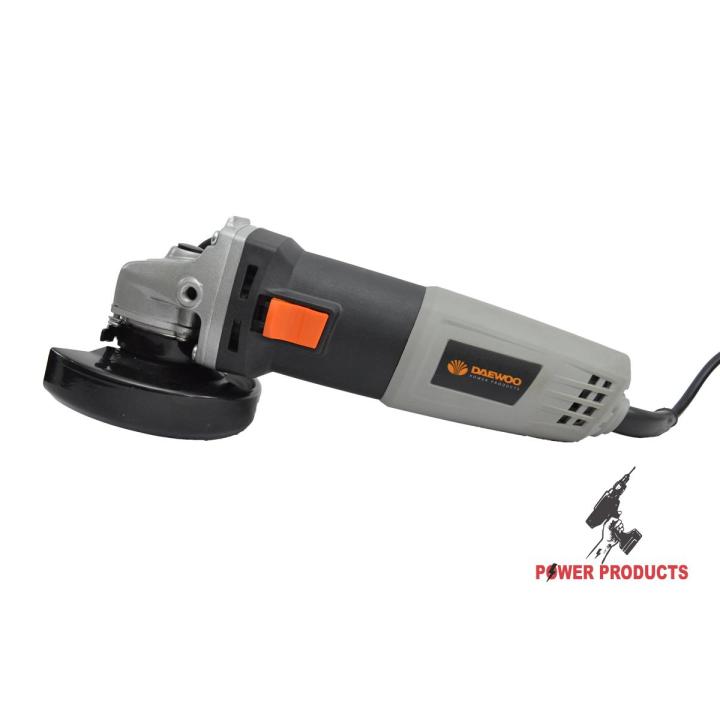 DAEWOO ANGLE GRINDER-  900 Watts - 4 inch 100 mm - Tile Cutter - DAAG100-90 - Electric Corded