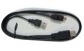 USB 2.0 External HDD Data & Power Y-Cable (Mini-B 5 Pin to 2x Type-A). 