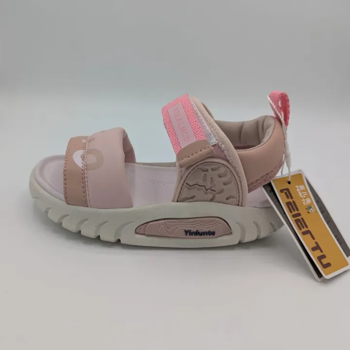 Kids%20Sport%20Sandals%20Adjustable%20Soft%20Sole%20Summer%20Shoes%20Pink%20-%20Image%204
