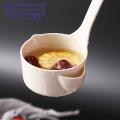 Green forest Oil Filter Spoon with Hanging Hole Remove Oil Separation Kitchen Gadgets. 