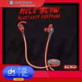 ROCK Mulu 4.0 Wireless Bluetooth Earbuds In Ear Headphones Neck Hanging Handfree Earphone Flash LED Wire. 