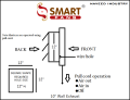Smart Fans "Super" model 10" Wall Exhaust Fan Dual Action Plastic-Glossy Off White Naveed Industry. 