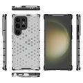 HOCE Honeycomb Clear Phone Cases For Samsung Galaxy S25 Edge S24 S23 S22 S21 Note 20 Ultra Plus S21 FE Case Frosted Armor Shockproof Soft Cover. 