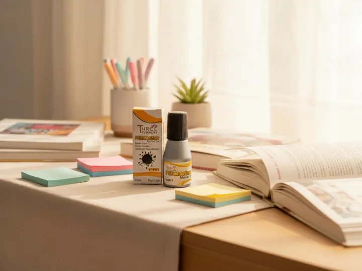 Three%20Flowers%20Permanent%20Marker%20Ink%20TF-9871%20%E2%80%93%2015ml%20%7C%20Pack%20of%2012%20%7C%20Long-Lasting,%20Smooth%20&%20Vibrant%20Ink%20for%20Markers%20-%20Image%203