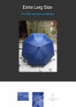 Extra Large Umbrella For Men & Woman-Light Weight-Unbreakable Flexible Ribs. 
