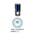 Trodat 4630 Round Stamp , Signature Stamp,  self-inking with Customize name Rubber stamps for office & business uses. 