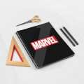 Marvel Logo Design Spiral Notebook Printed Customized Notebooks for University College and Best for Students cute Notebooks by Favourite Plus. 