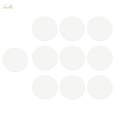 10psc Lots Watch Crystal 1.0mm Thick Flat Clear Glass 30mm 30mm. 