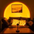 ZM          Yellow Projection Lamp, Projector Light 180 Degree Rotation Projection Led Night Light for Photography/Selfie/Home/Living Room/Bedroom Décor, USB Charging (Yellow). 