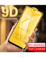 Samsung A70 Full Glue 9D Tempered Glass Protection Film 9H * 2.5D, 0.33mm Thick Black. 