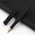 New High Quality 398 Matte black Business Office Fountain Pen New School Student Stationery Supplies. 
