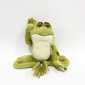 YueYangSport 22cm Disney Movie Peripherals The Princess And The Frog Plush Toys Stuffed Soft Doll Toy Cartoon Animal Plush Gifts For Children. 