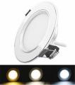 3 Color 7 Watt Round SMD LED Ceiling Light. 