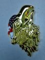 EAGLE Gold Logo Metal Emblem Metal Body Monogram For Car Motorcycle Decorative Metal Marka Self Adhesive Metal Logo. 