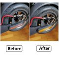 wheel shell-2 x Wheel Cover Protect Shell-Black. 