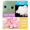 New Mood Octopus Doll Double Sided Flip Reversible Octopus Stuffed Doll Toy Plush Toy Doll Sea Life Doll Plush Toy Color Hat Cloth Toys baby Childeren accessories. 