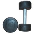 3kg Pair High Quality Rubber Coated Dumbells for Gym. 