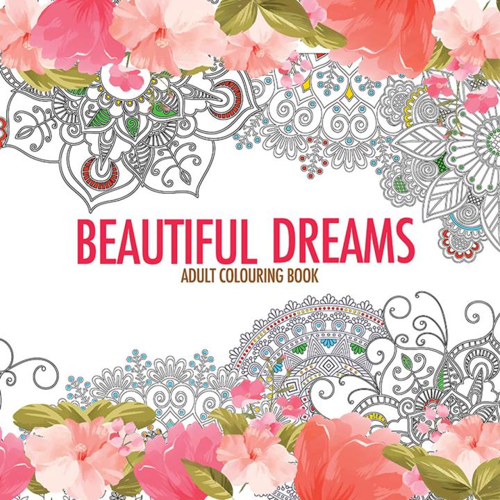 Beautiful dreams adult colouring book