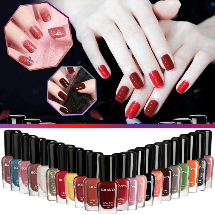 Pack of 24 - Peel Off Nail Paints - Nailpaint-Nail Paint/ Nail Polish, High Quality Peel Off Nail Paints / Peel Off Nail Polish in Multicolor,Pack of 24 Peel Off Nail Polish / Paints Peel Off Nail Polish for Women, Quick