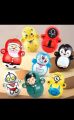 Funny Chunnu Munnu Toy – Wobbly Roly Poly Doll for Kids – Cute Cartoon Character Figures, High-Quality Plastic, Lightweight, Fun Indoor Toy for Babies, Boys & Girls, No Battery Required, Non-Toxic & Safe, Engaging Toy, Best Party Gift, Pack of 6+ Pieces. 