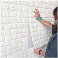 Self-Adhesive 3D Foam Sheet For Brick Wall PE Foam Sheet Wall Sticker Brick Wall Sheet for Living Room Kitchen Bathroom. 