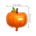 10Pcs Pumpkin Balloons Foil Fall Pumpkin Balloons for Baby Shower. 