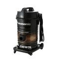 PANASONIC Vacuum Cleaner For Carpet - Powerful Wet & Dry Vacuum Cleaner For Home - 25 Liter Dust Capacity Tank - 2200W Copper Motor - High Suction Power - High Quality Drum Vaccume Cleaner - Anti-Bacteria Filter Includes. 