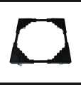 HTS   Fridge Stand with Wheels - Automatic Washing Machine Stand with Wheels - Multipurpose – Adjustable. 
