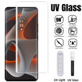 3D Curved Full Glue UV Tempered Glass For Motorola Moto Edge 50 Pro Screen Protector For Edge 50 Ultra Edge 50 Fusion X50 Ultra. 