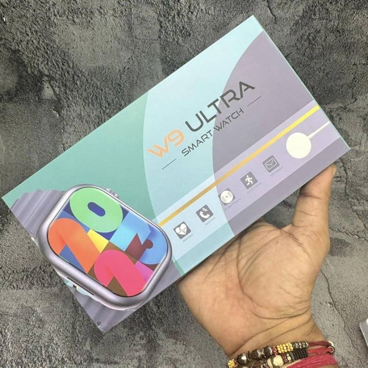 W9 Ultra Smart Watch - Series 9 Smart Watch - Curved Display- Wireless Charging