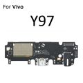USB Charging Charger Dock Port Board With Microphone Mic Flex Cable Parts For Vivo Y90 Y91 Y91C Y91i Y93 Lite Y93s Y95 Y97. 