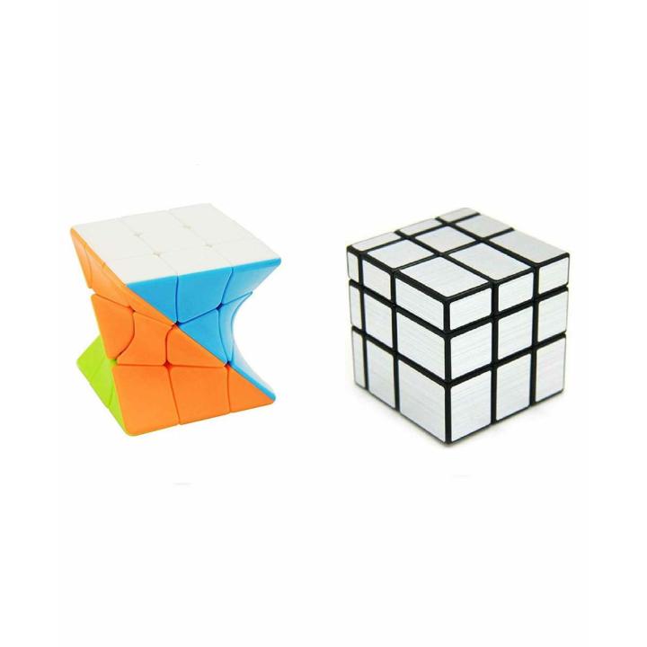 Combo Pack Of Rubik Cube Of Different type Brainstorming Puzzle Cubes Set Of 2 Pcs
