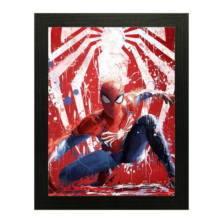 Spider Man Themed Movie Wall Art Frame For Office and Home Decor - OFD370