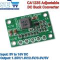 CA1235 Adjustable Power Module CA-1235 Buck Power Module 1.25V 1.5 1.8 2.5 3.3 5V Output 5-16V Input Step-Down Power Supply. 