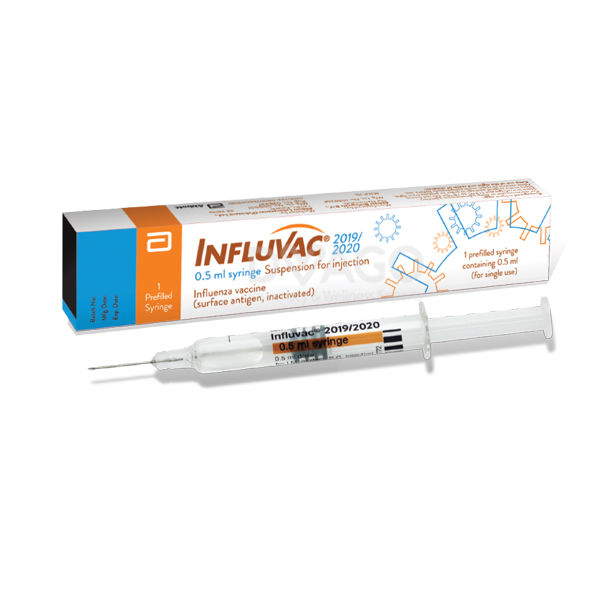 Influvac Injection 1 Pre filled x 0.5 mL