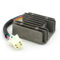 Universal 4 Wire Full Wave Black Motorcycle Regulator Rectifier 12V DC Bike Quad. 