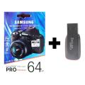 Warranty 64 GB SAMSUNG PRO Endurance/Evo+ MicroSDHC/SDXC Memory Card With FREE Memory Card Reader. 