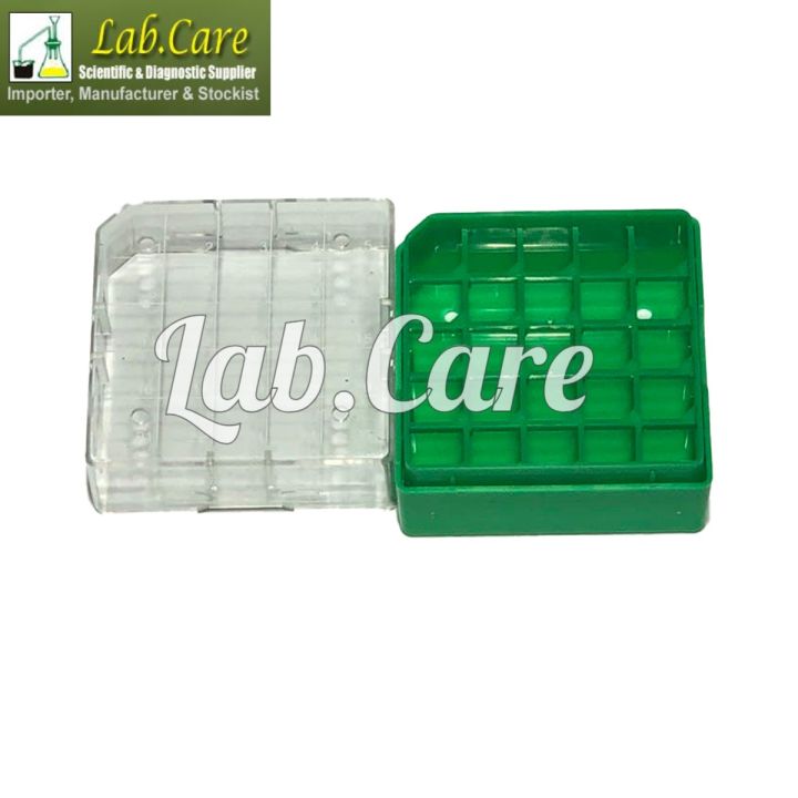Polycarbonate%20CryoBox%20Vial%20Rack,%20Freezer%20Storage,%205%20x%205%20Array,%2025%20Place%20Fit%20for%202ml%20Cryovial,%20Freezing%20Box,%20Cryovial%20Box%20-%20Image%203
