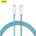 Baseus 20W PD Fast Charging Type-C to Lightning Cable for iPhone 14/13/12/11 Pro MAX Series Braided Colorful Data Cable Compatible with iPhone. 