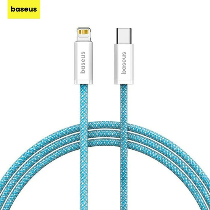 Baseus%2020W%20PD%20Fast%20Charging%20Type-C%20to%20Lightning%20Cable%20for%20iPhone%2014/13/12/11%20Pro%20MAX%20Series%20Braided%20Colorful%20Data%20Cable%20Compatible%20with%20iPhone%20-%20Image%209