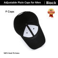 High Quality Baseball Caps With Adjustable Back Golf Cap For Women in Black Blue White Colors. 