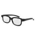 2021 New Circular Polarized Passive 3D Stereo Glasses Black For 3D TV Real D IMAX Cinemas. 