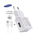 Fast Charging AC Wall Charger + Micro Usb cable For Samsung Galaxy S6 Edge + A6 J4 J6 J8 A10 For Xiaomi Redmi 7A 5A Note 5 6 Pro. 
