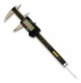 6" (0.02MM) High Precision Digital Caliper Stainless Steel 4Cr13 Dual SR44 Cells 0.02mm Accuracy Digital Metric & Inch Scales Durable Plastic Case Included - UYUSTOOLS CLD006. 