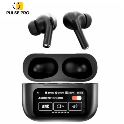 PULSE%20PRO%20Airpods_Pro%20A9%20ANC/ENC%20Dauble%20Dark%20Noise%20Reduction%20Battery%20Display%20Touch%20Control%20Bass%20Boosted%20Sound%20Quality%20Bluetooth%20Wireless%20Earbuds%20For%20Android%20and%20iOS/Airpods%20pro/Airpods%20pro%20black/Ambie/Airpods%20All%20gen%20of%20Earpods%20available%20-%20Image%202