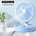 USB Rechargeable Portable Small Mini Fan for Desktop fan With 3 Adjustable Turbo Speed modes options | Durable Material, Great For Desktop , Office & Living Room. 