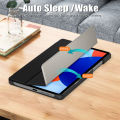 For Xiaomi Redmi Pad SE 8.7inch 2024 Case Slim Tri-fold Smart Flip Cover Full Coverage Casing. 