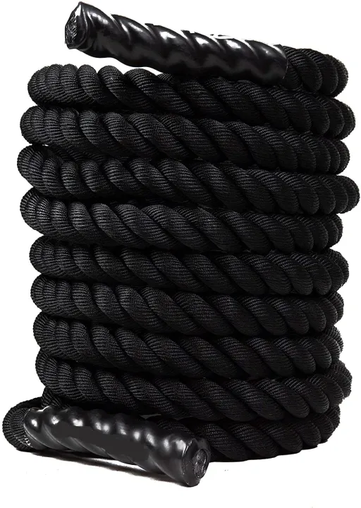 Battle%20Rope,%20Battle%20Exercise%20Training%20Rope,%20Battle%20Rope%20for%20Home%20Gym%20Strength%20Training%20&%20Outdoor%20Workout,1.5",40%20ft%20Length%20Poly%20Dacron%20Battle%20Rope%20-%20Image%202