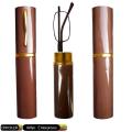 Optical Eye Glasses +1.25 Eye Sight – Pen Case Reading Glass – Aspherical Lenses Brown Frame - With Pen Metal Case. 
